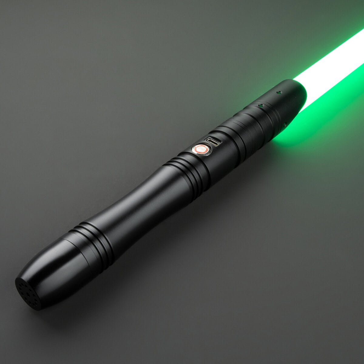 Apprentice Black Duelling Lightsaber - RGB-X