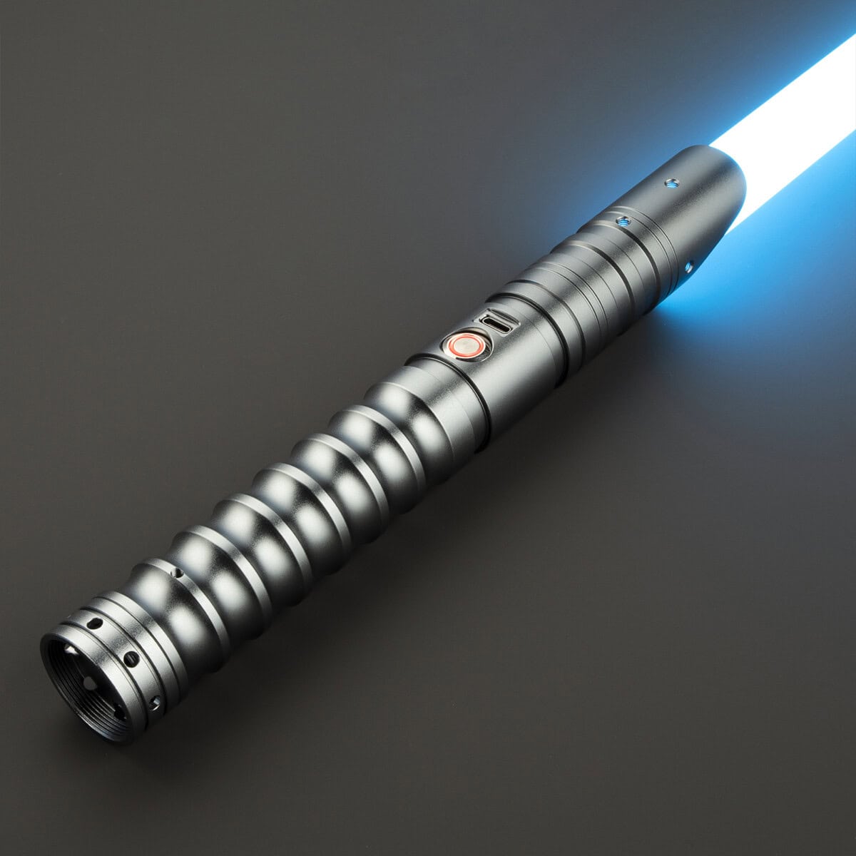 The Fighter Grey Duelling Lightsaber - RGB-X