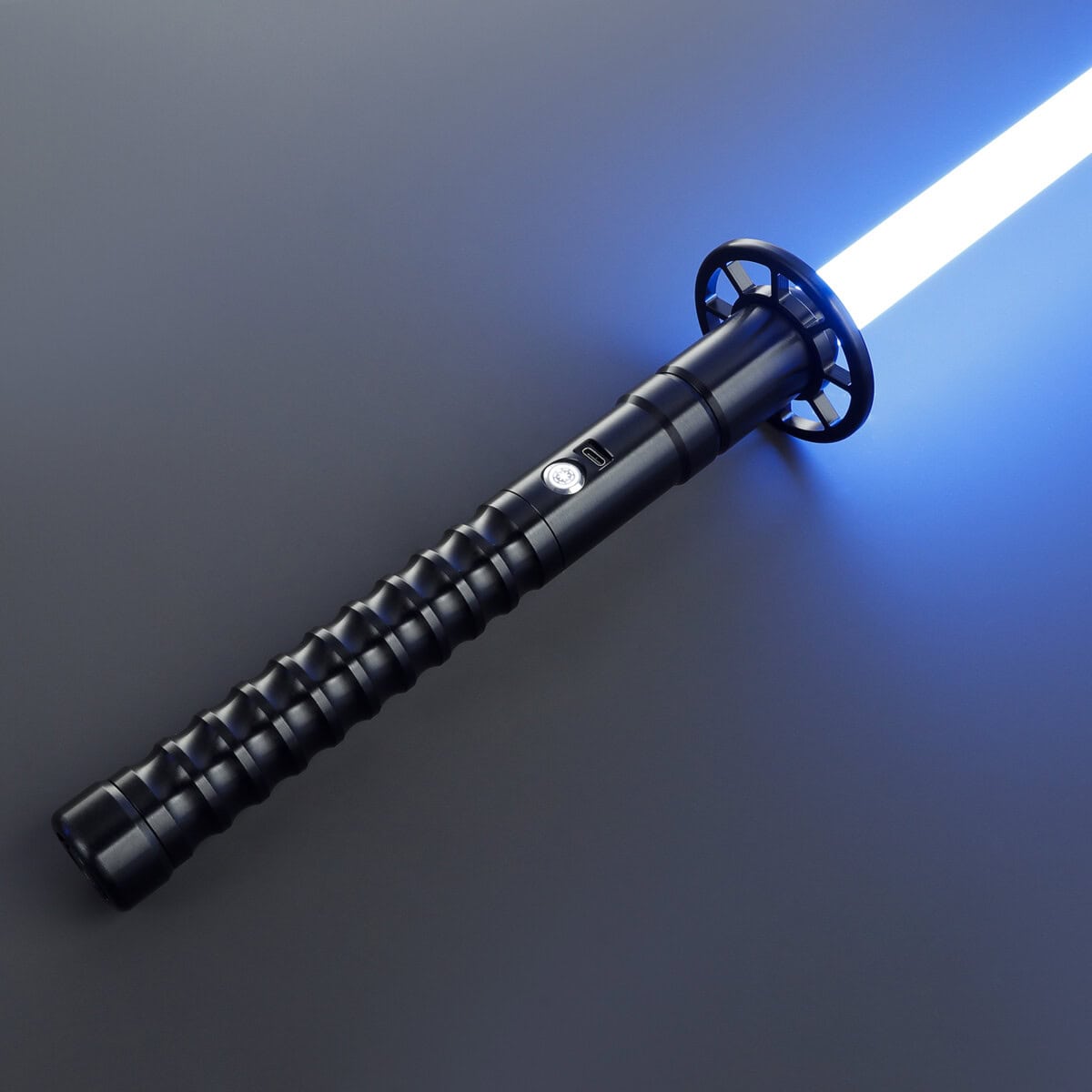 Black Hardcore Katana Combat Lightsaber - Xenopixel V3
