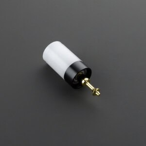 Black 1-inch Blade Plug