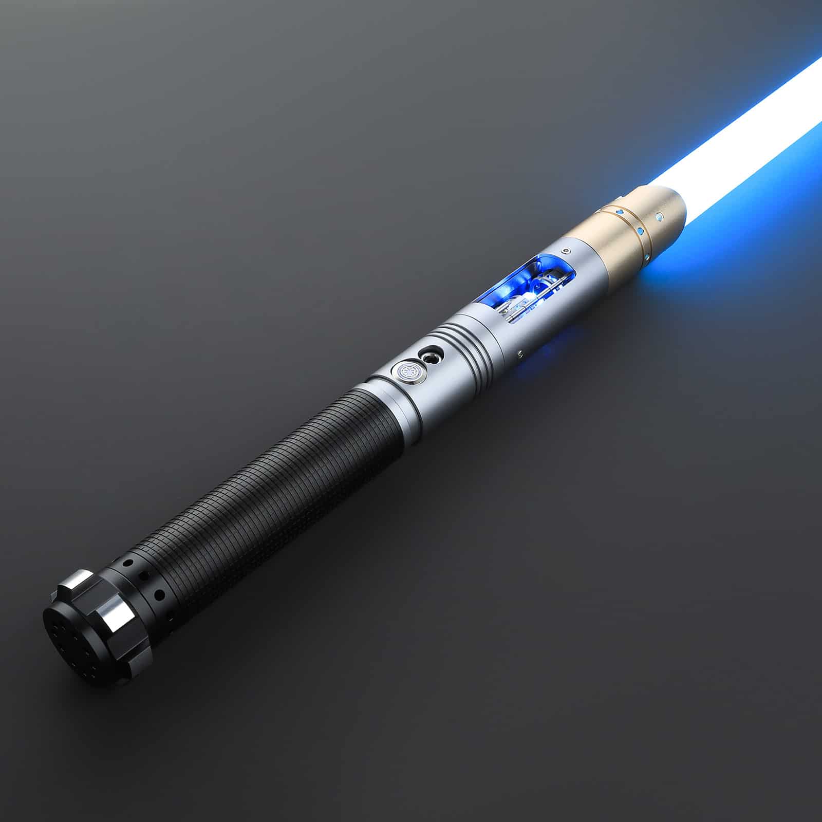 Grey Obsirus Duelling Lightsaber - RGB-X