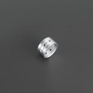 Silver Lightsaber Coupler for RGB-X and Xenopixel Lightsabers