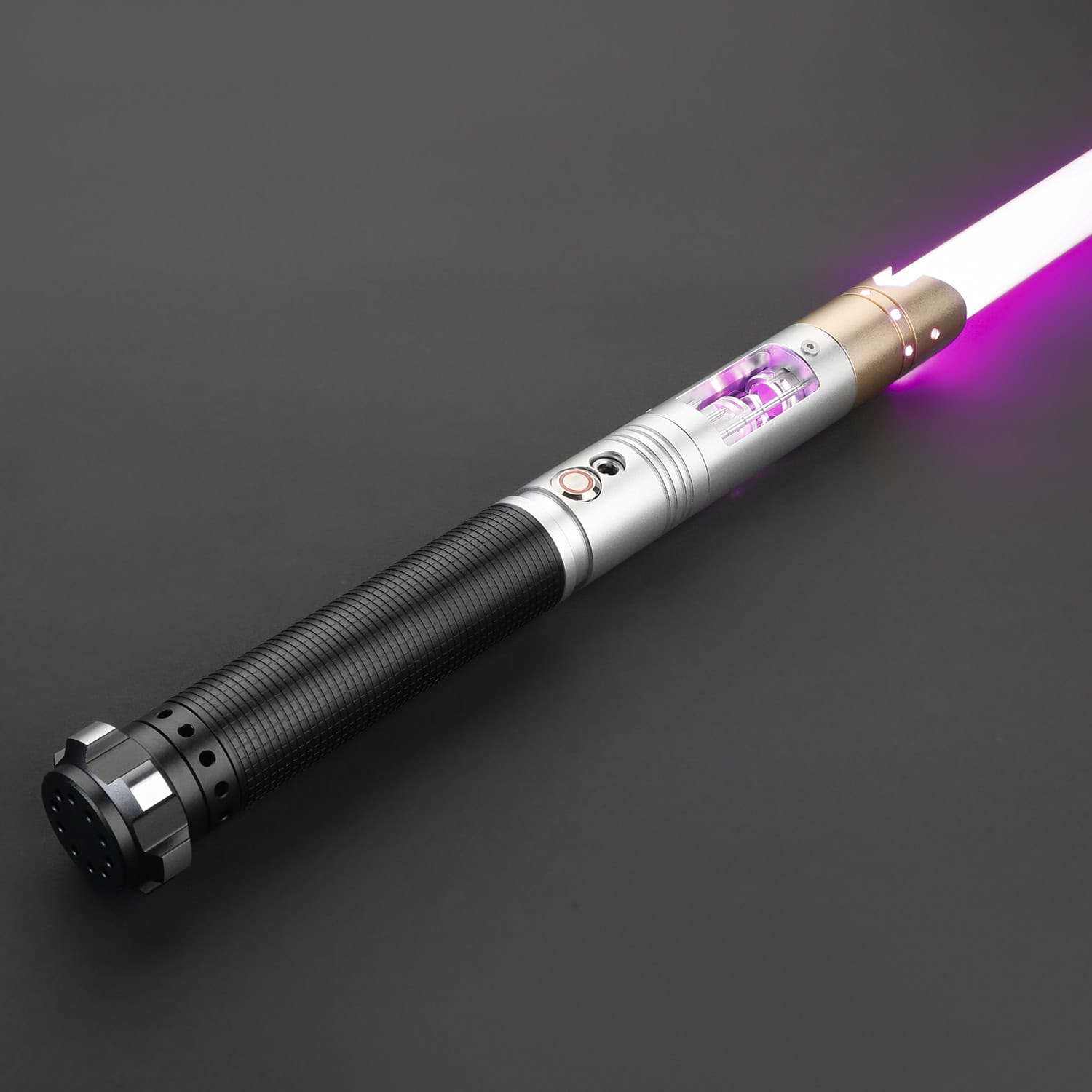 Silver Obsirus Duelling Lightsaber - RGB-X